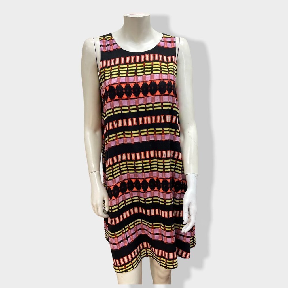 HALOGEN‎ Boho Geometric Shift Dress